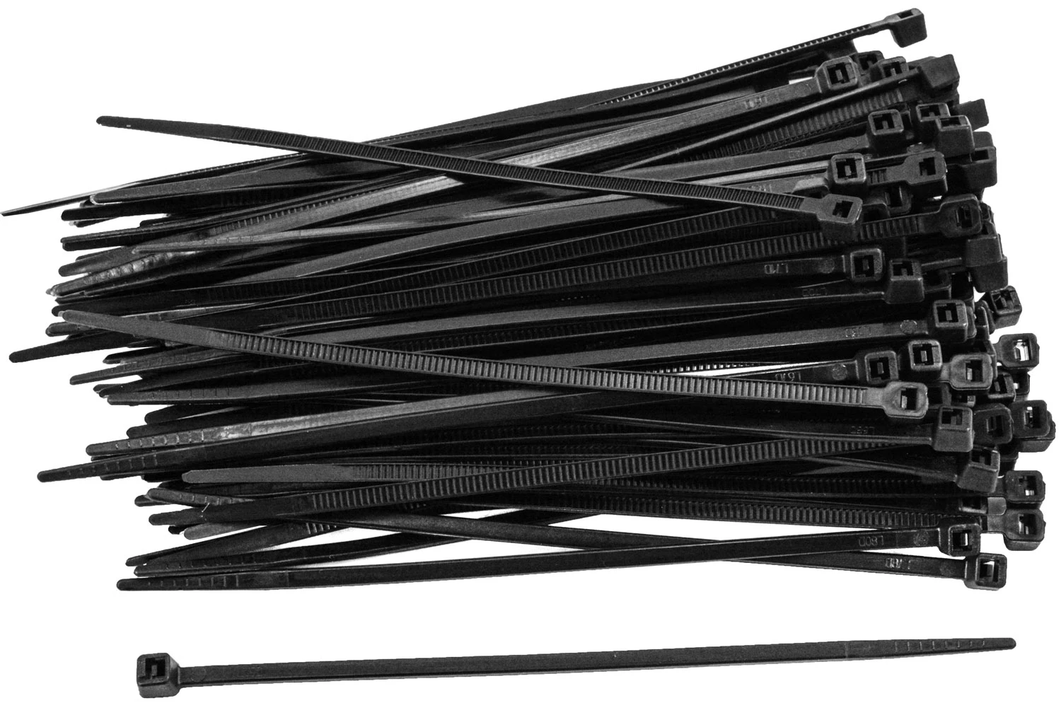 1. Radon set coliere plastice 100x2.5mm (100 buc.)