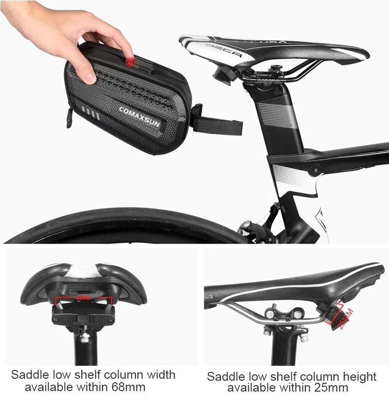 1. Geanta sa bicicleta rezistenta la apa solida multi compartiment