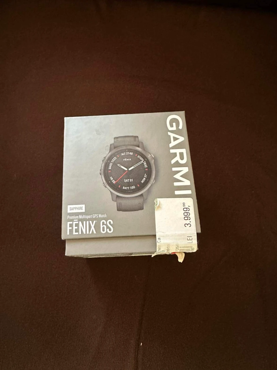 1. Garmin Fenix 6 S Saphire