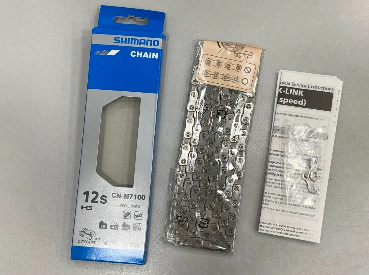 3. Lant Shimano CN-M7100 12 PINIOANE 116 zale, + za rapida MTB ROAD 12 speed