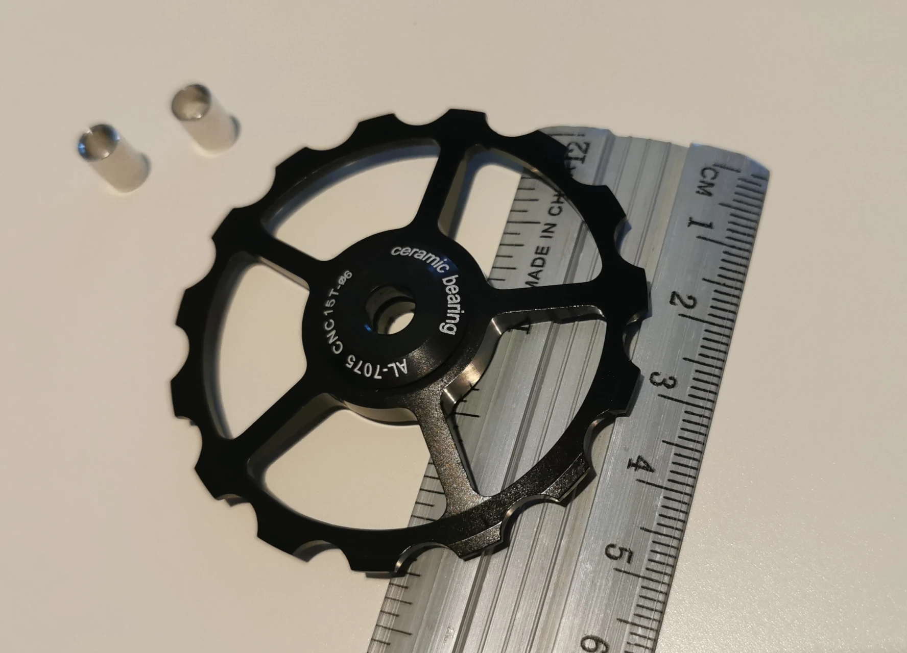 3. Oversized Pulley Ceramic Bearing Alu 7075 CNC Shimano Schimbator spate