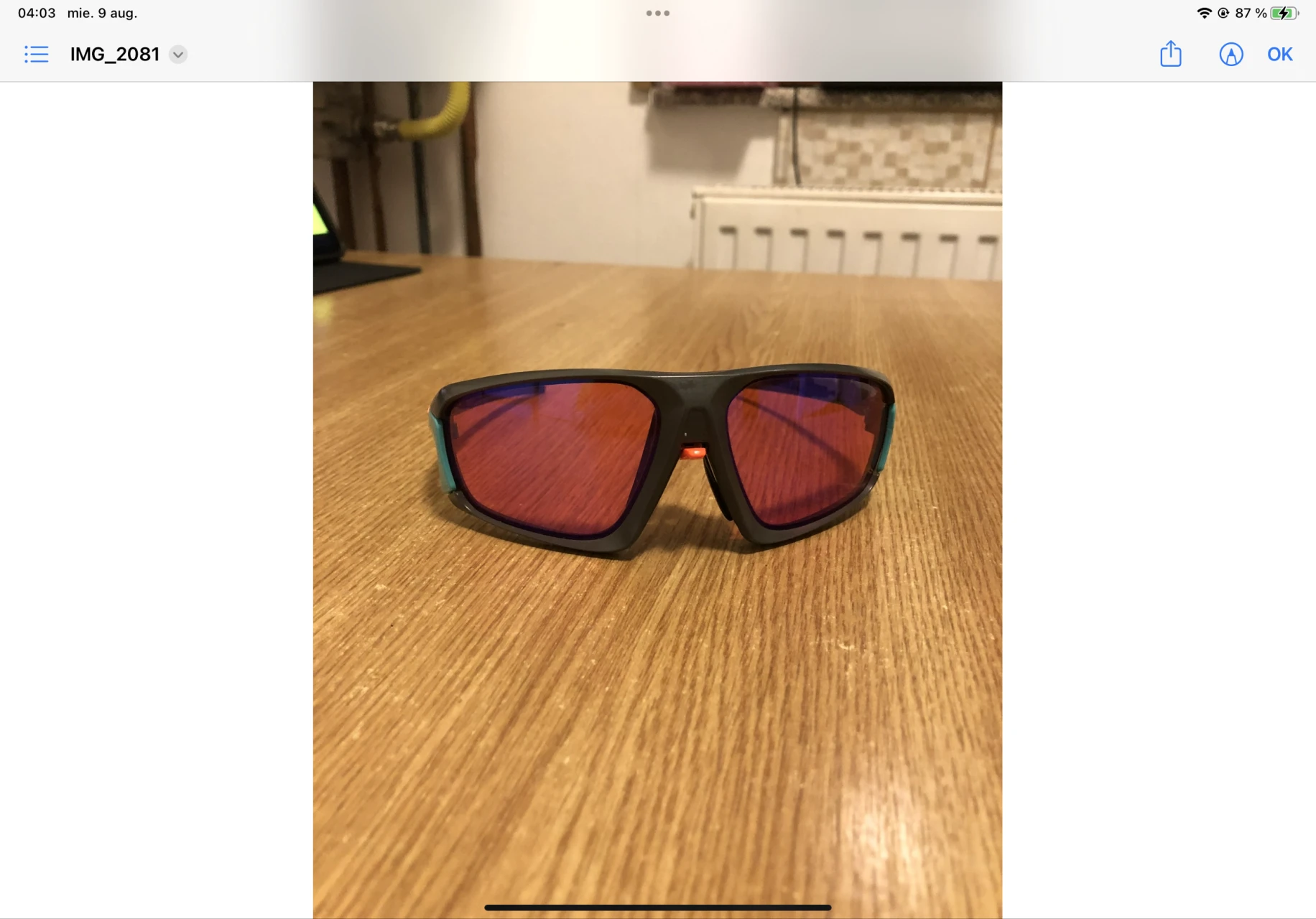 1. Ochelari MTB Oakley marimea M factor de transmisie 36%