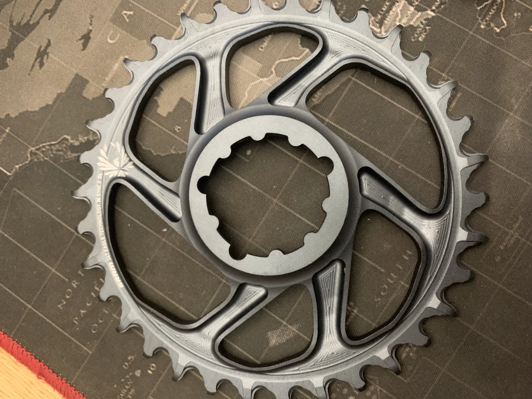 1. Foaie angrenaj SRAM XSYNC 2 SL