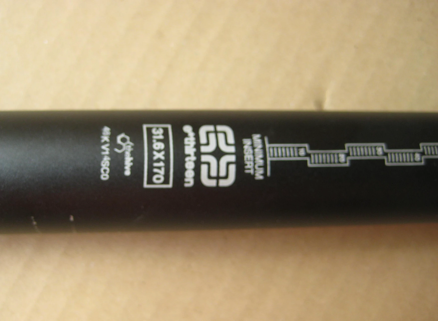 1. Dropper e*thirteen TRS+ 31, 6 / 170 mm