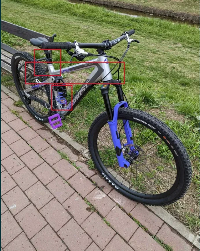 1. Vand pachet Cadru Ghost Riot Trail 29 inch/L+Dropper+Shock Formula MOD