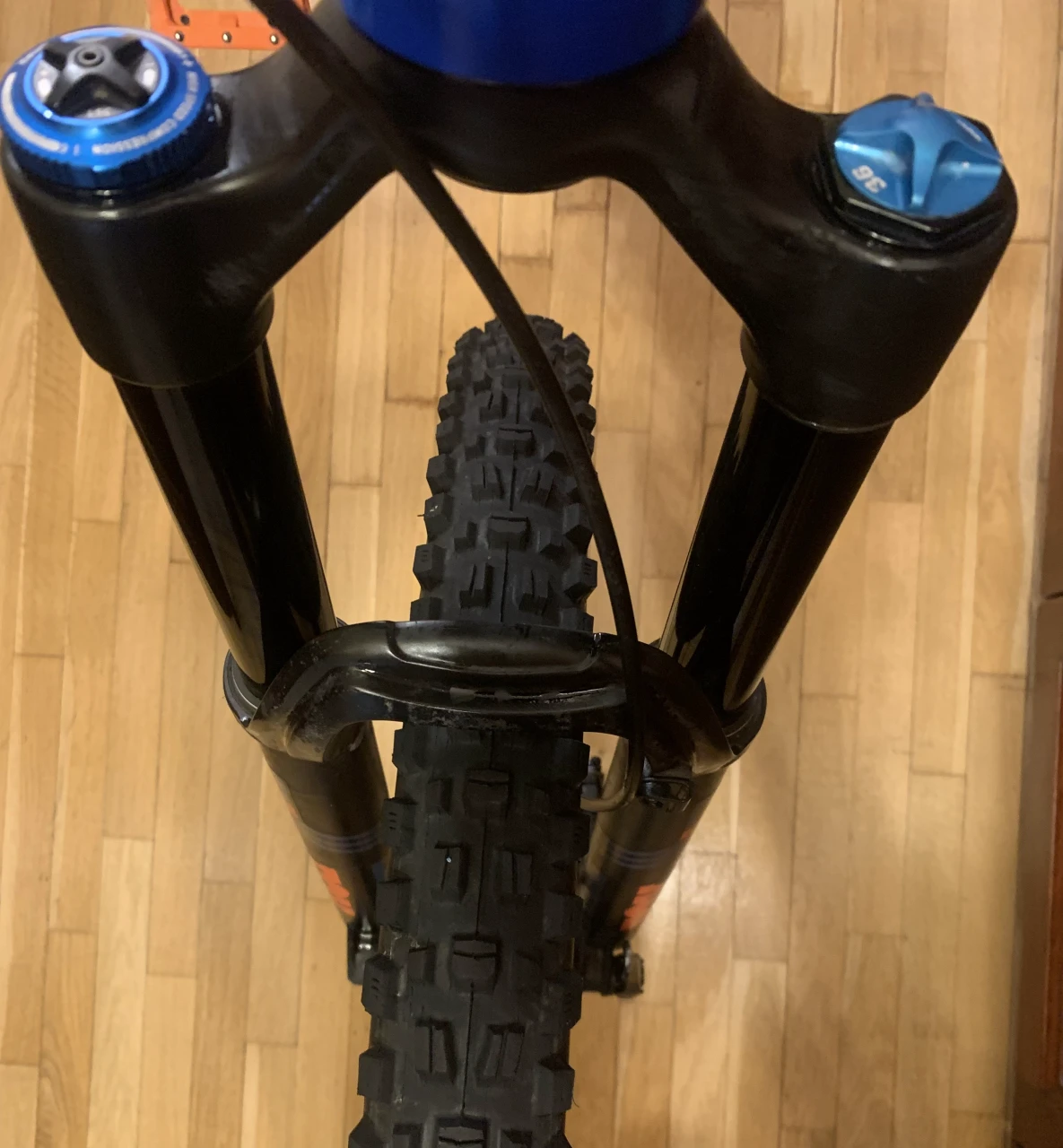1. Fox 36 Elite 160mm