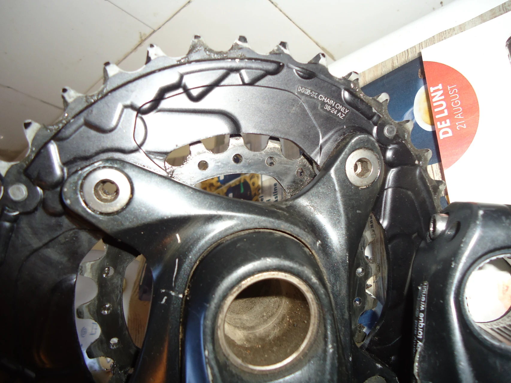 1. Shimano deore m617, pt. 10 pinioane