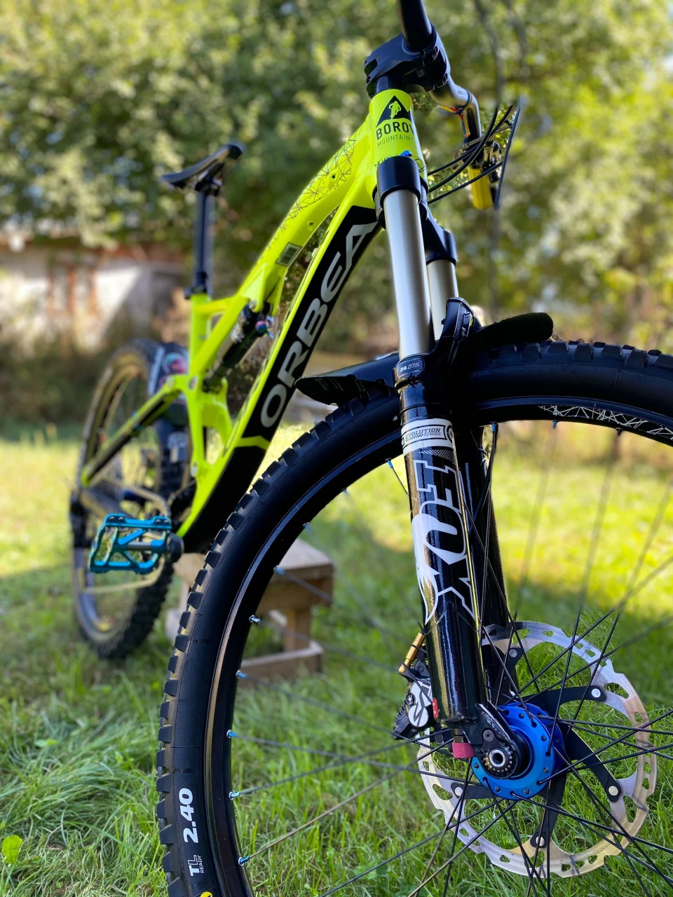 1. Bicicleta fullsuspension ORBEA RALLON X10