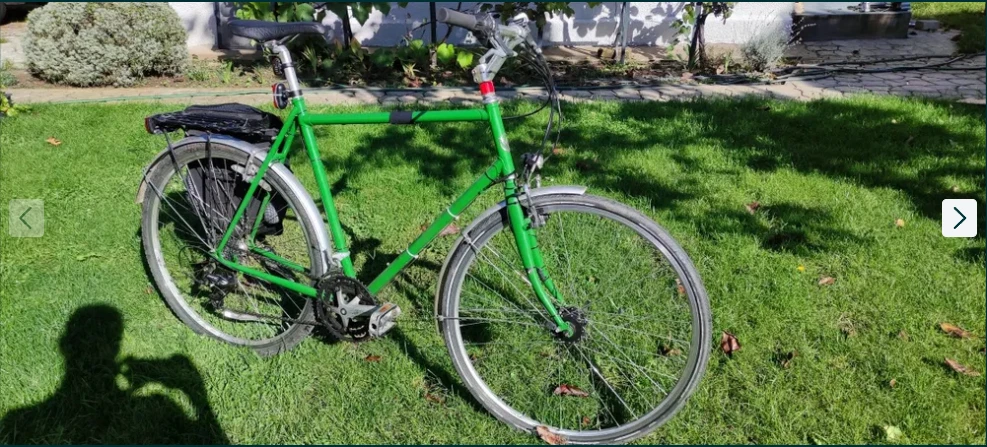 1. Bicicleta 28" City/Trekking Gazelle