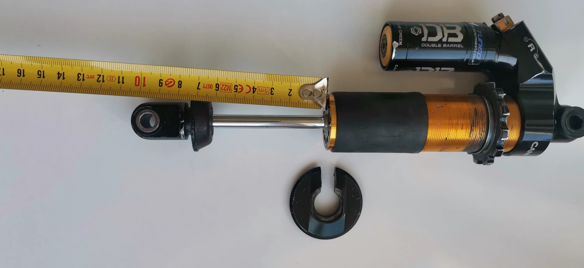 1. Amortizor Cane creek double barrel coil 241x76