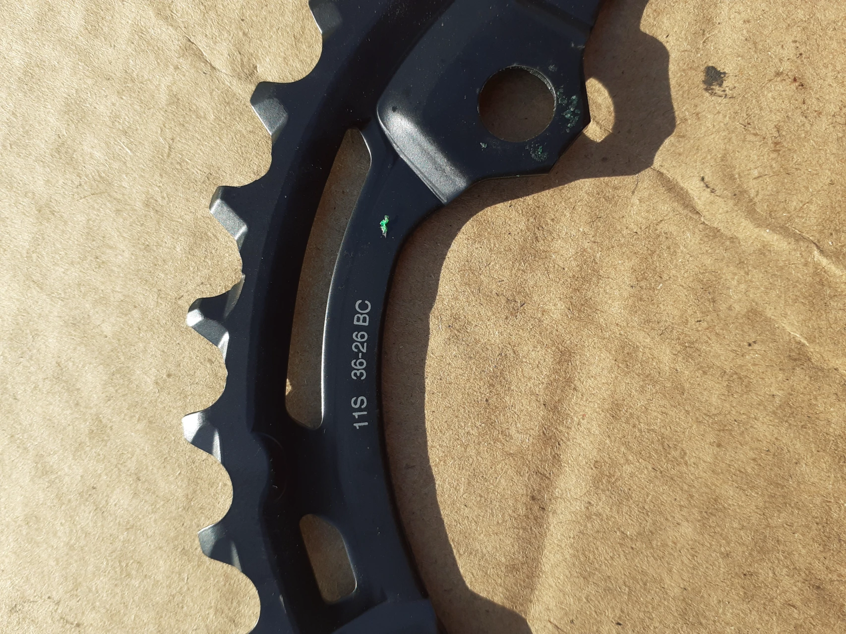 1. Foaie angrenaj shimano 36T