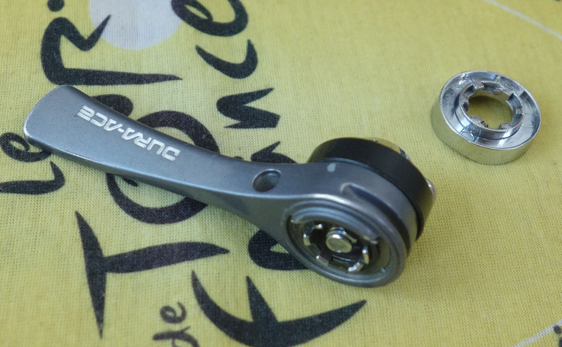 8. Vand maneta schimbator Shimano Dura Ace 7 viteze downtube shifter