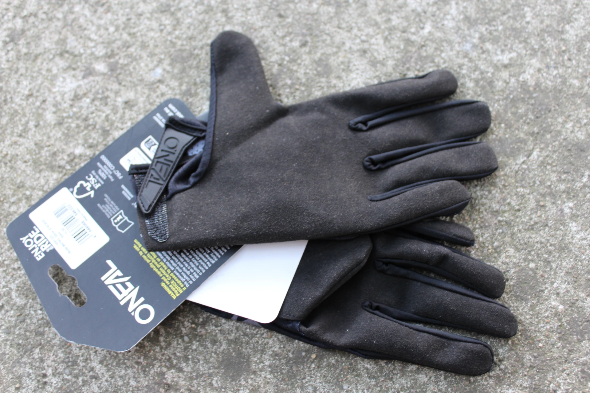 2. O'Neal Matrix Stacked manusi lung negru + stickere - marime XL