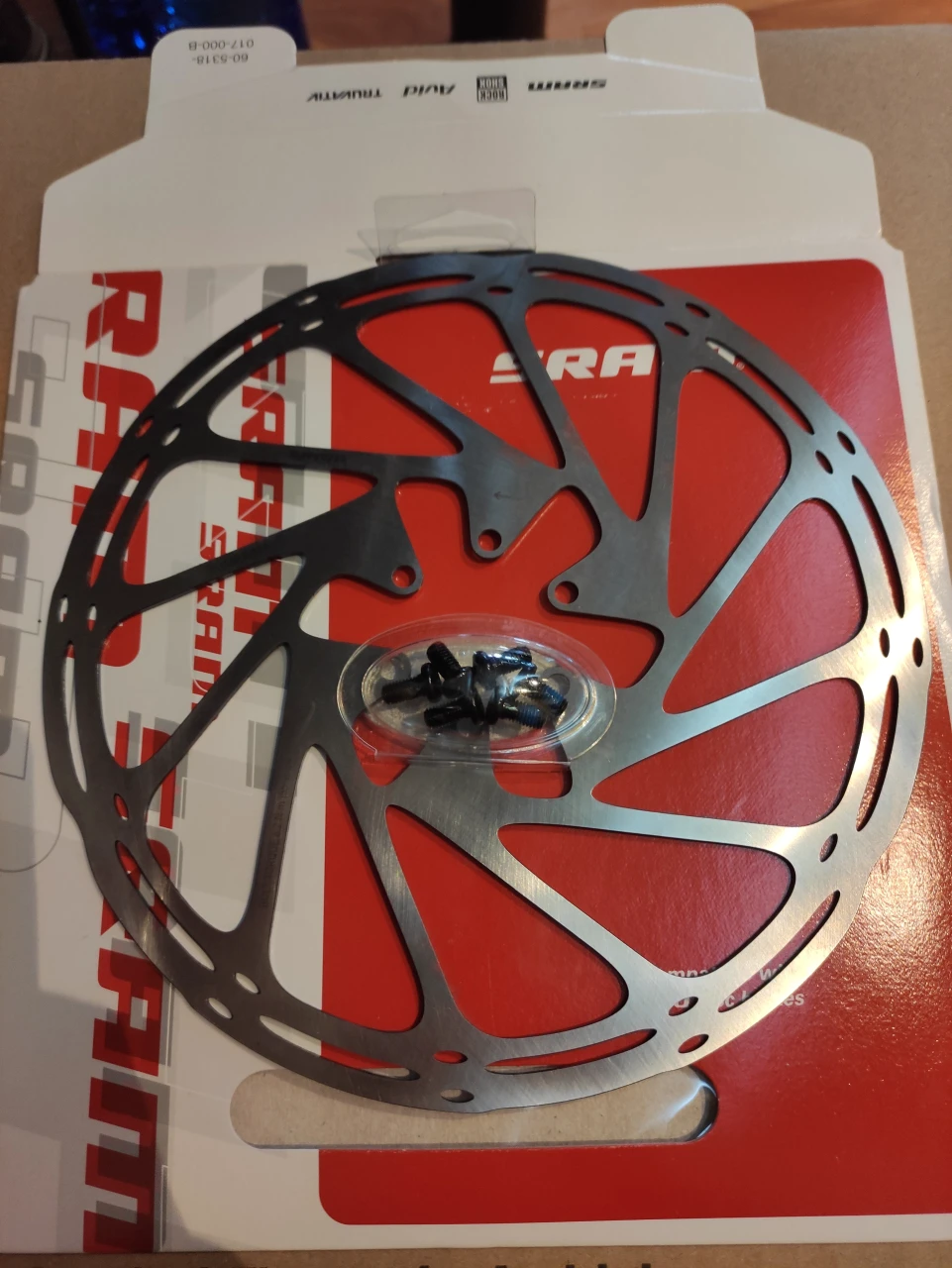 1. Disc sram centerline 203mm