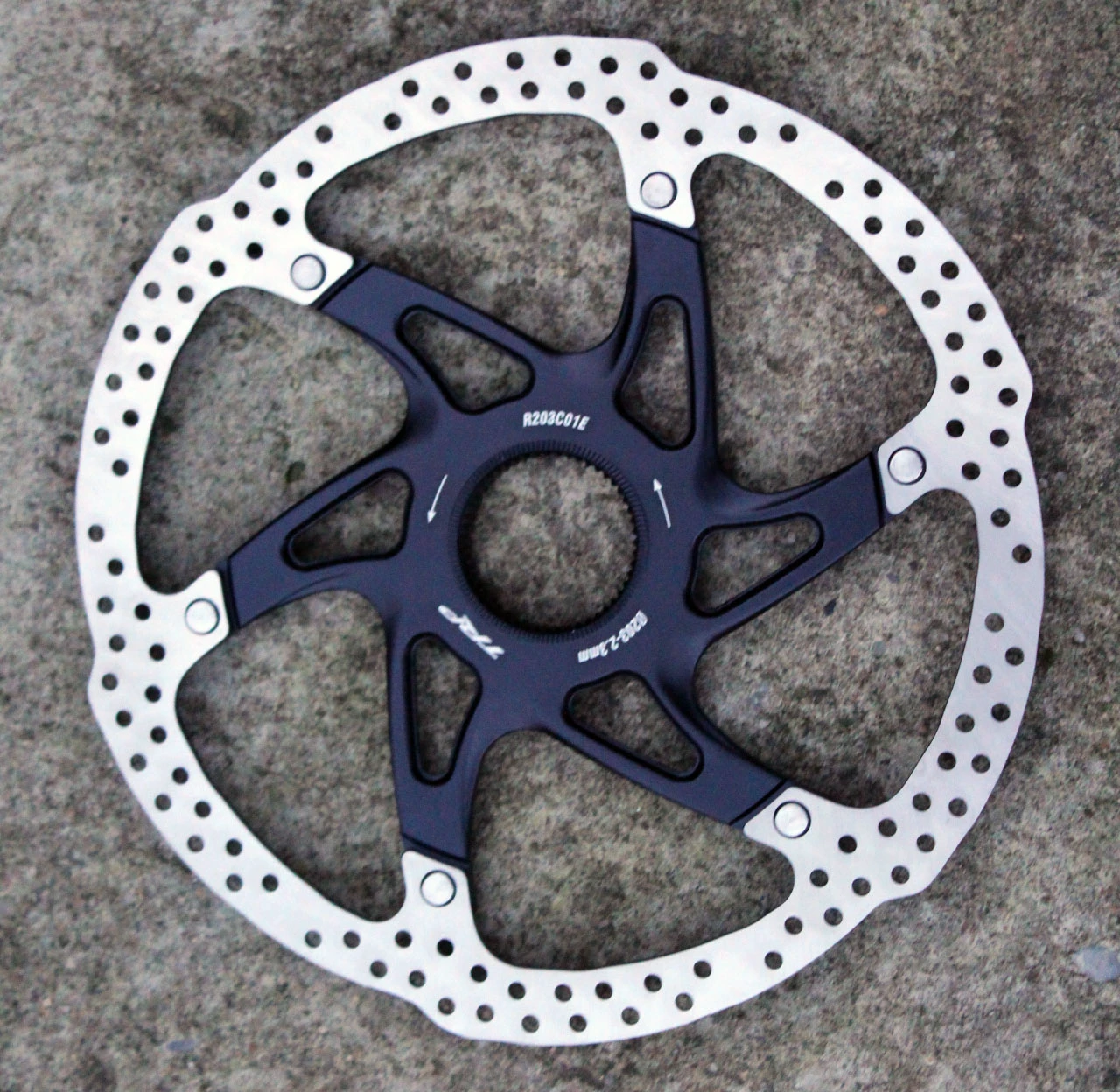 1. TRP R1C Centerlock Disc Rotor 2.3mm gros - 203mm