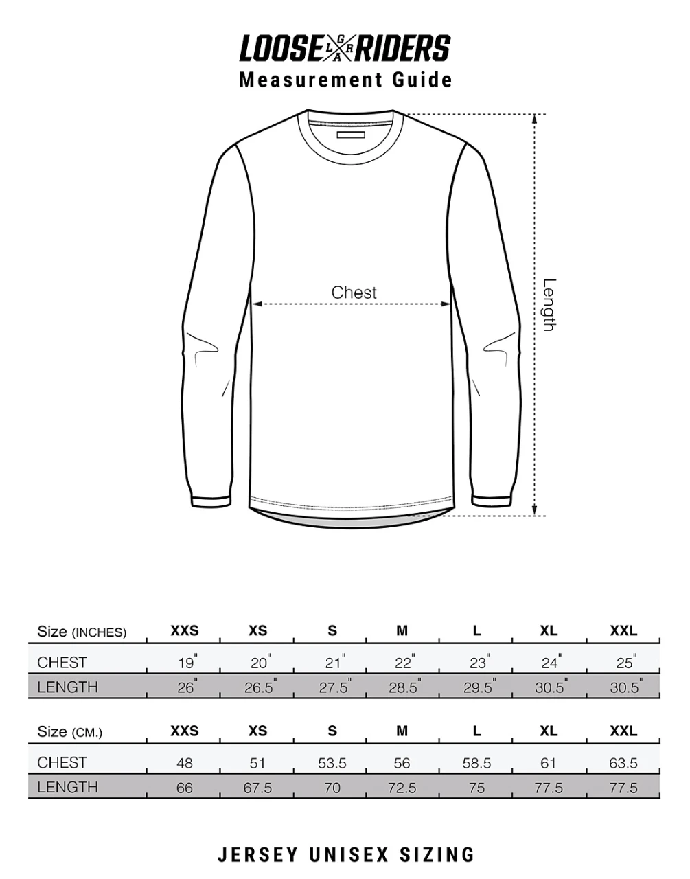 1. Loose Riders Slant jersey marime M