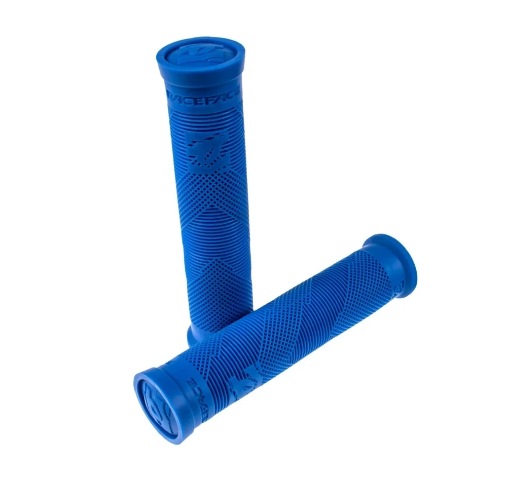 1. Mansoane bicicleta Race Face Sniper Slide On, albastru