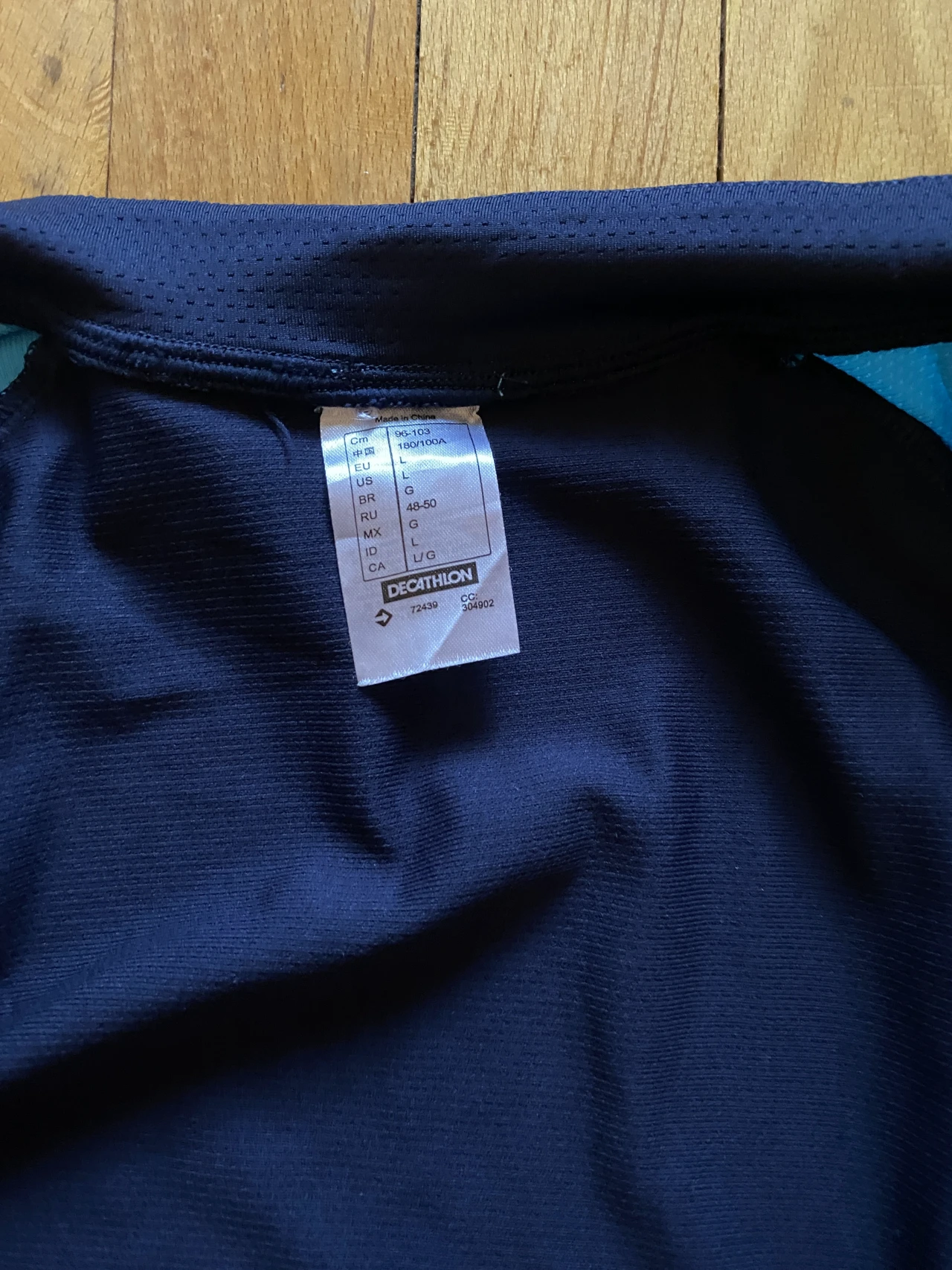 1. Bluza muncea lunga Triban mărimea L