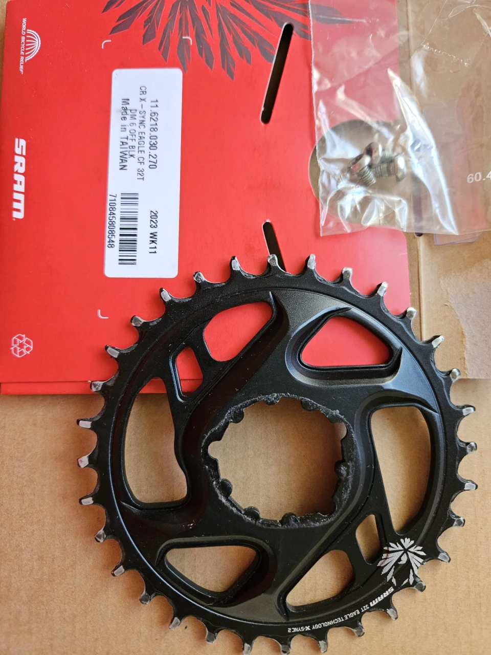 1. Foaie 32T SRAM X-SYNC 2 GX Eagle Direct Mount 6mm Offset