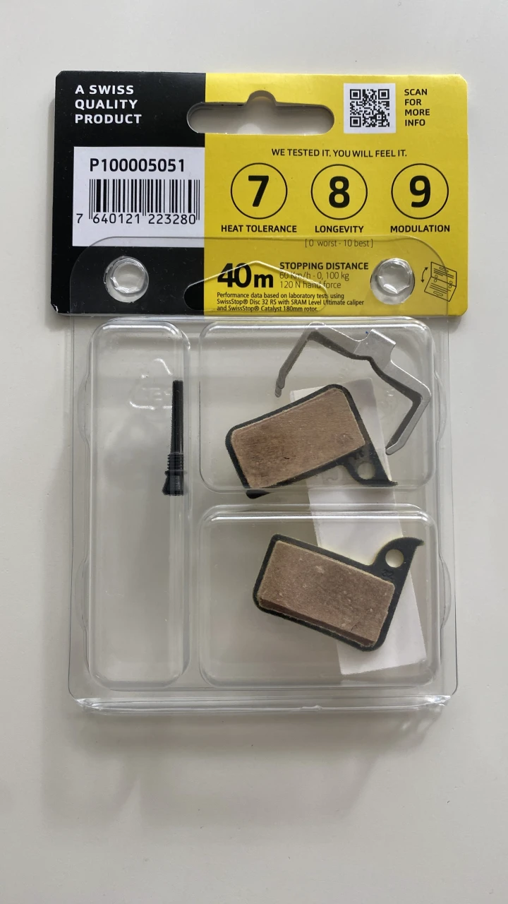 3. Placute de frana SwissStop Disc 32 RS / SRAM HRD