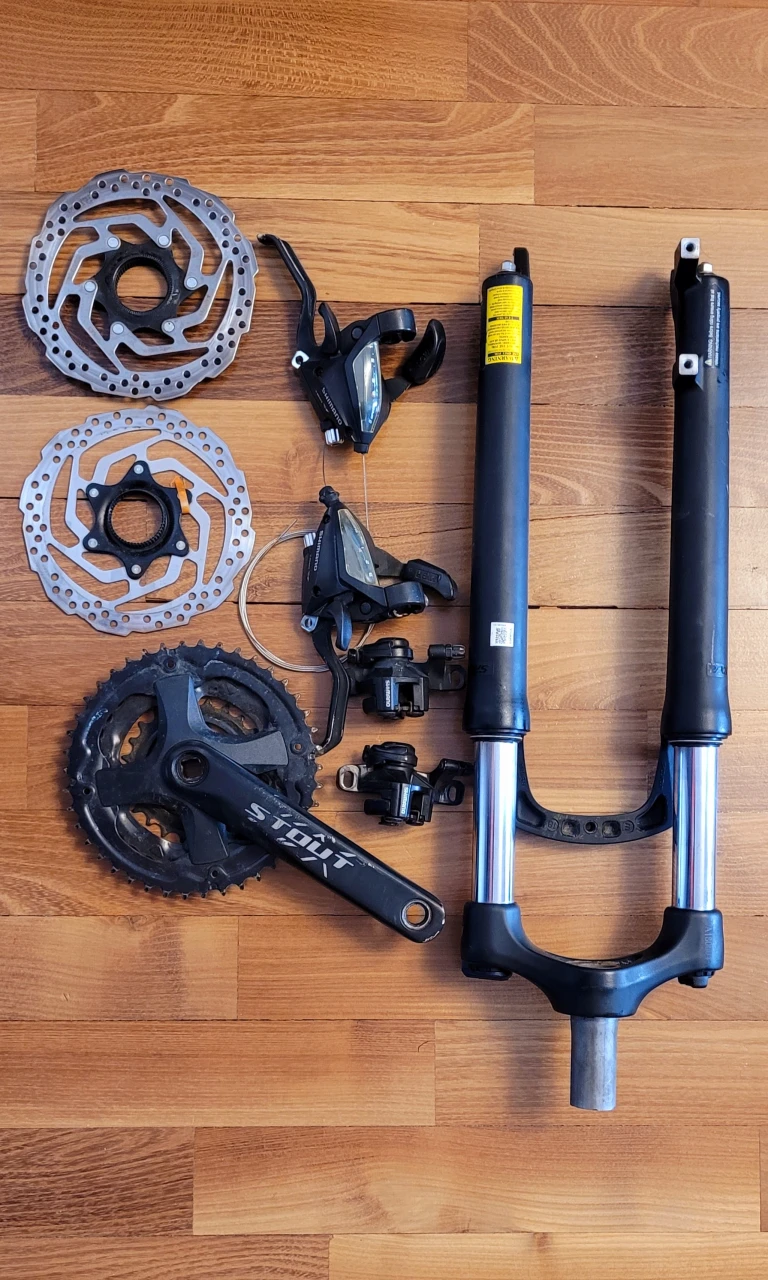 1. Piese Bicicleta MTB Specialized furca pe AER
