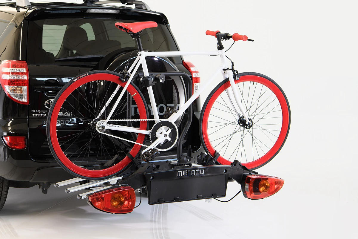 1. Suport bicicleta Menabo Sirio 3 pe carlig