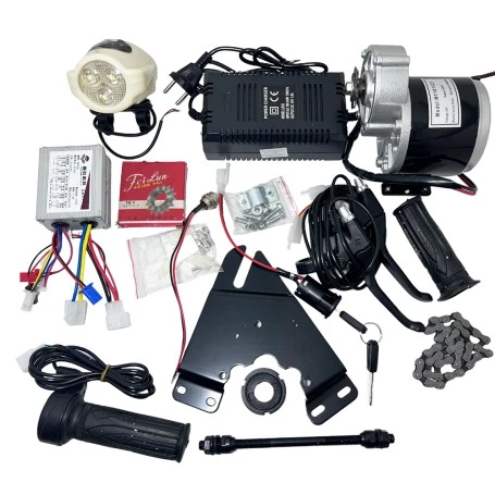 3. Kit complet conversie pentru bicicleta electrica cu motor 24V 350W (fara baterie