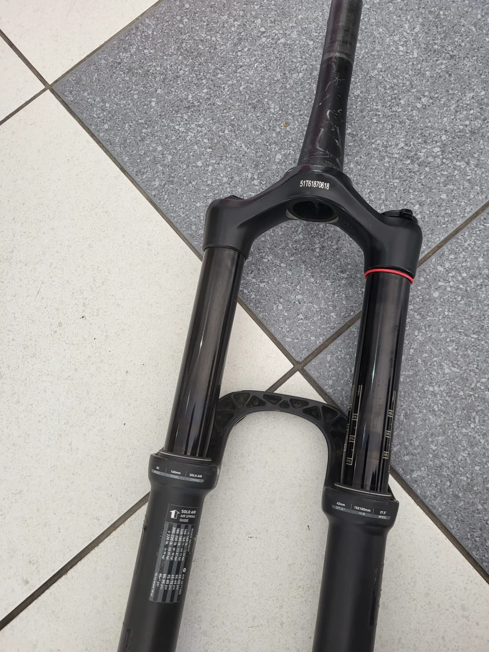 1. Vand RockShox Pike RC 27.5 160mm