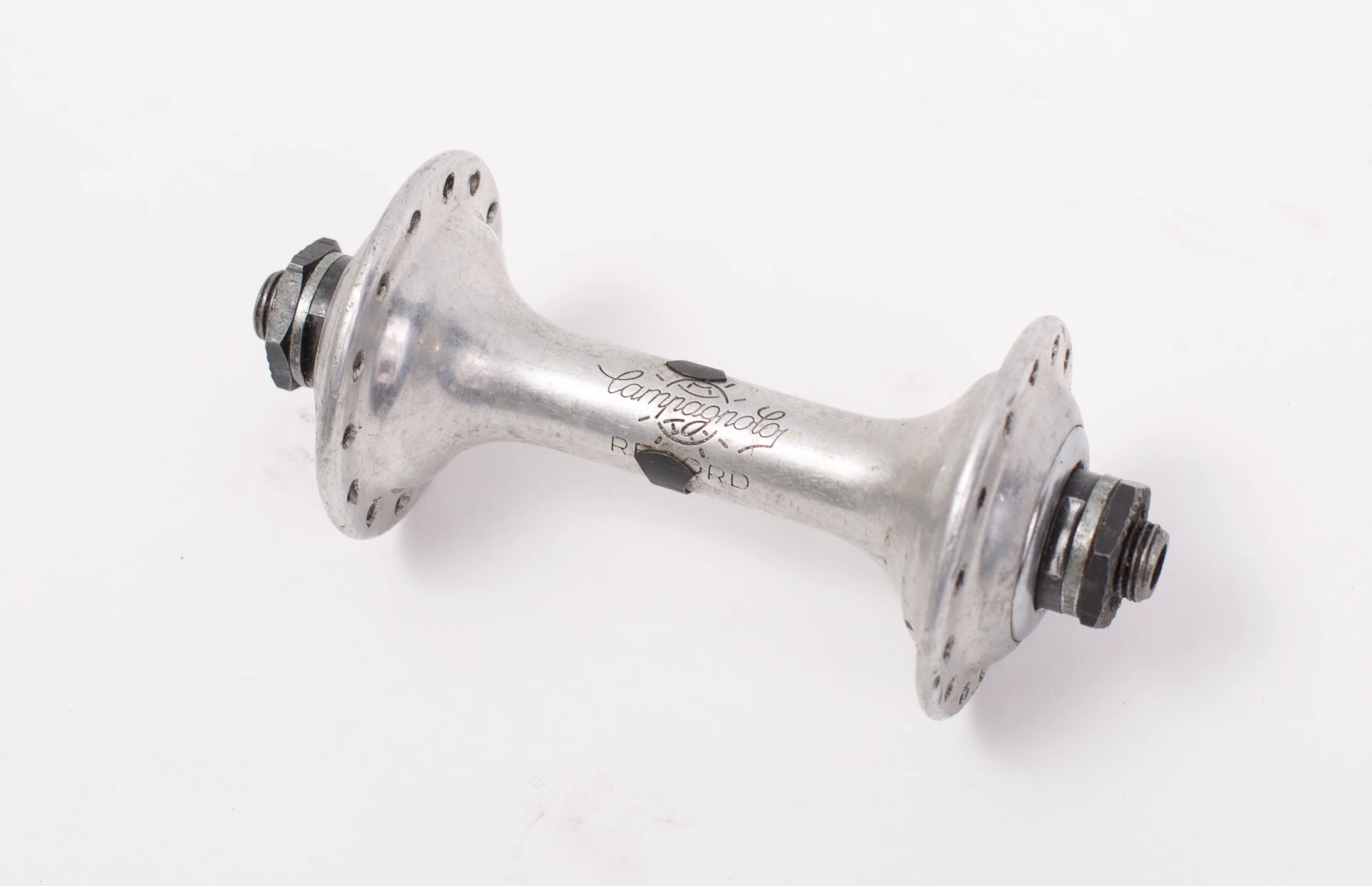 5. Butuc fata Campagnolo Record 32g, 28g, 36g flansa mare / mica