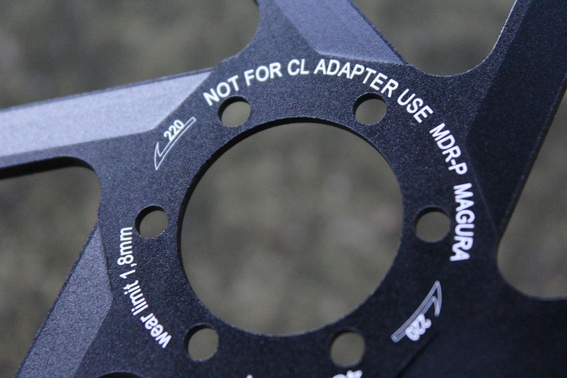 6. Magura MDR-P Disc Rotor 220mm - 2mm grosime