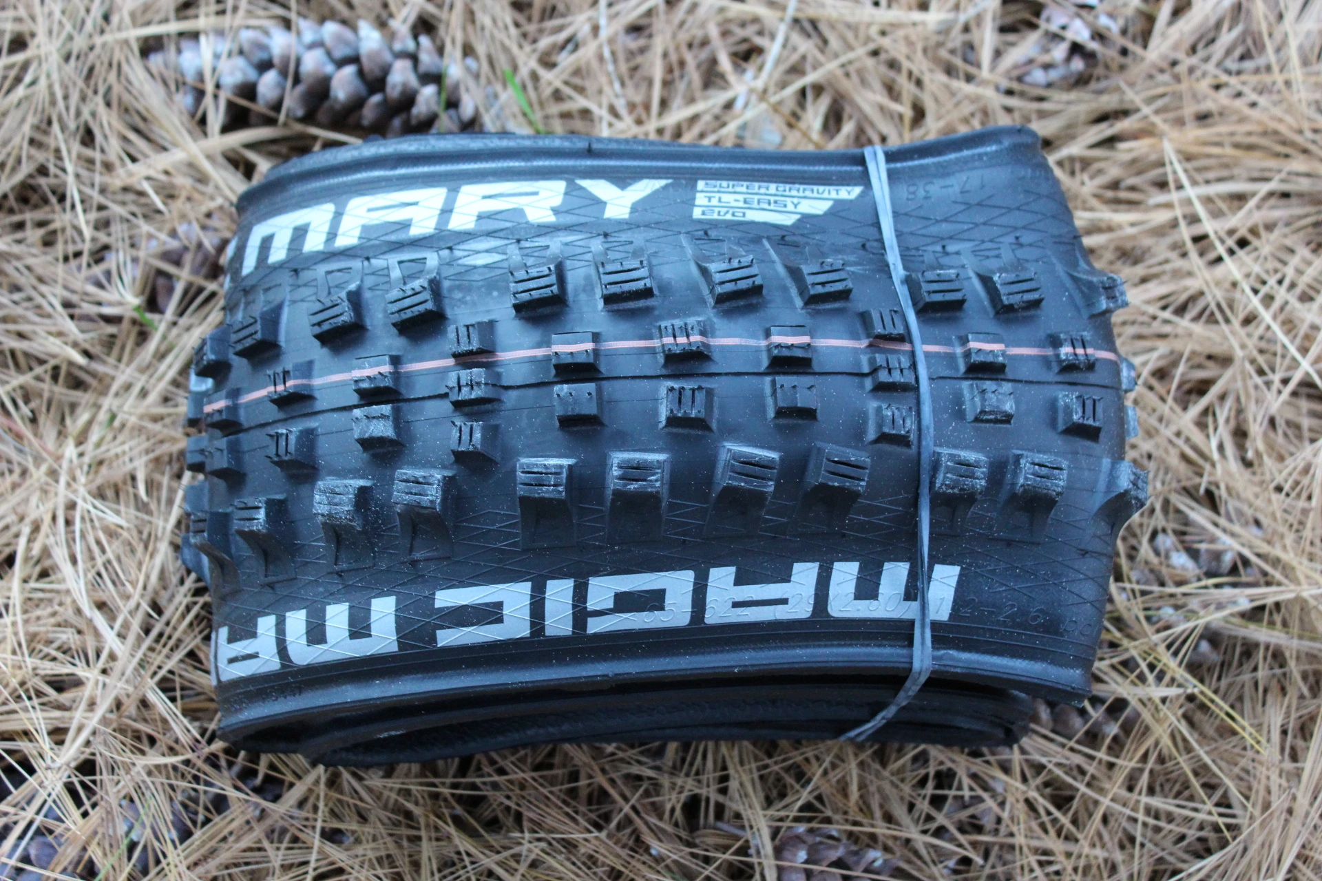 1. Schwalbe Magic Mary Evo Super Gravity 29x2,60" Addix Soft E-25 - TL-Ready