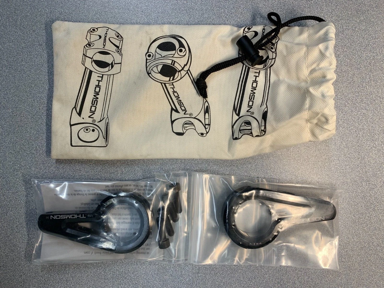 1. Pipa bicicleta Thomson Direct Mount DH 31,8 X 40 mm