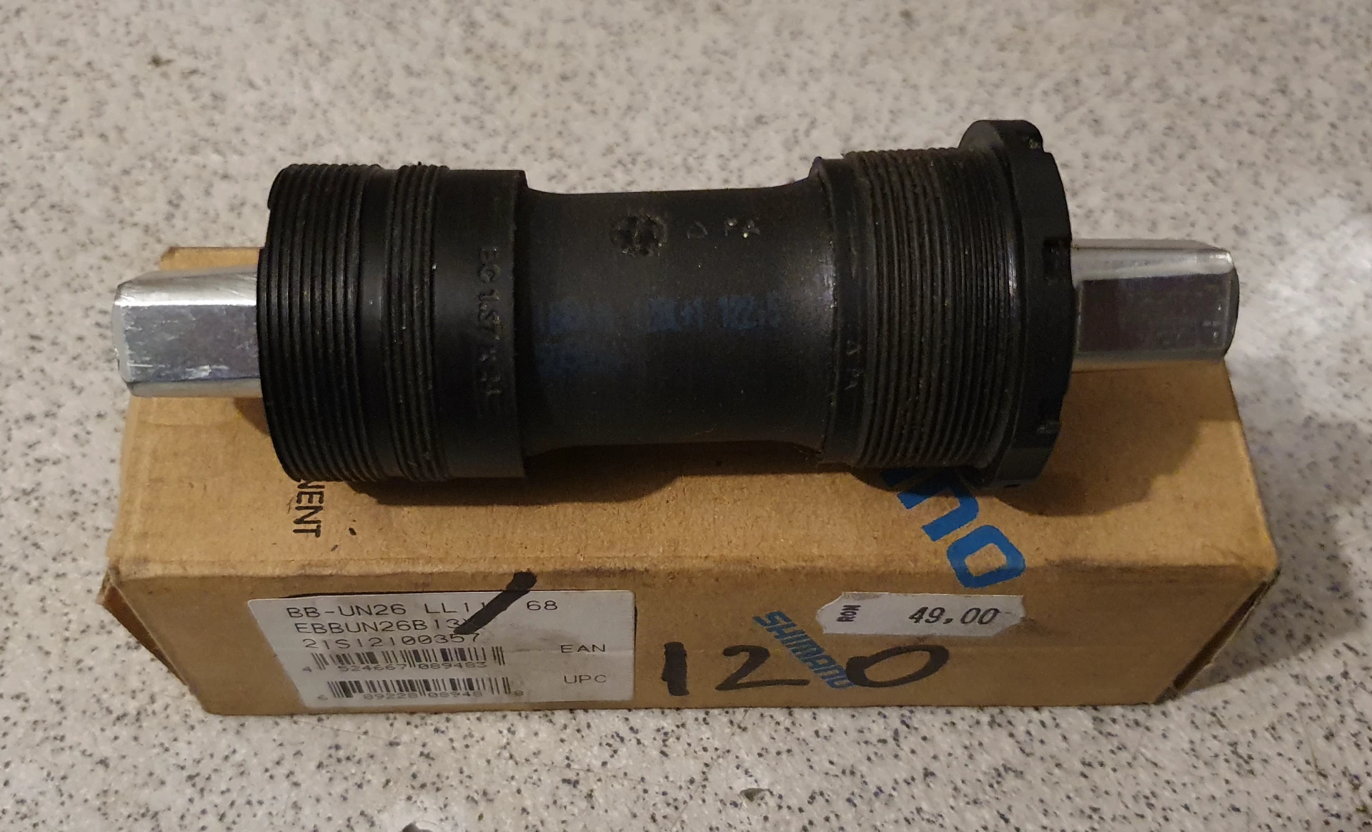 1. BB - BS 120/68 1.37" x 24 tpi UN-26