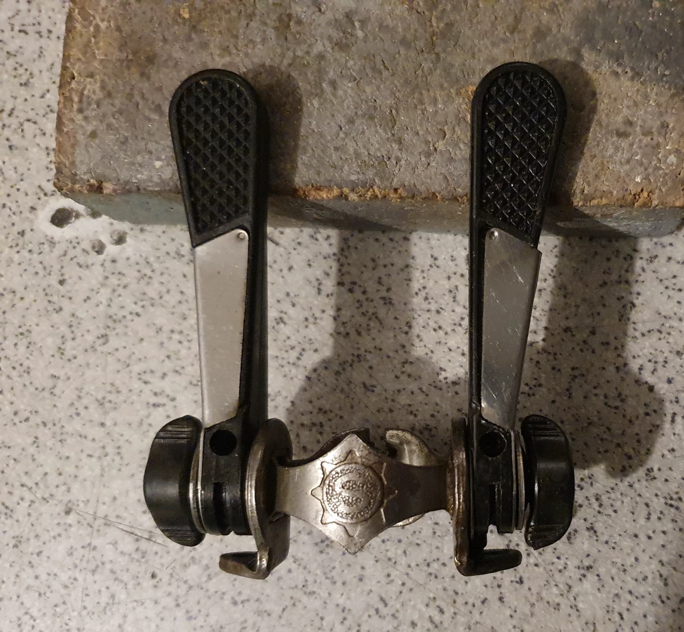 1. Simplex - shifter levers w/ clamp - friction