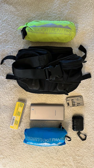 1. Borseta MTB enduro / Hip Bag ION