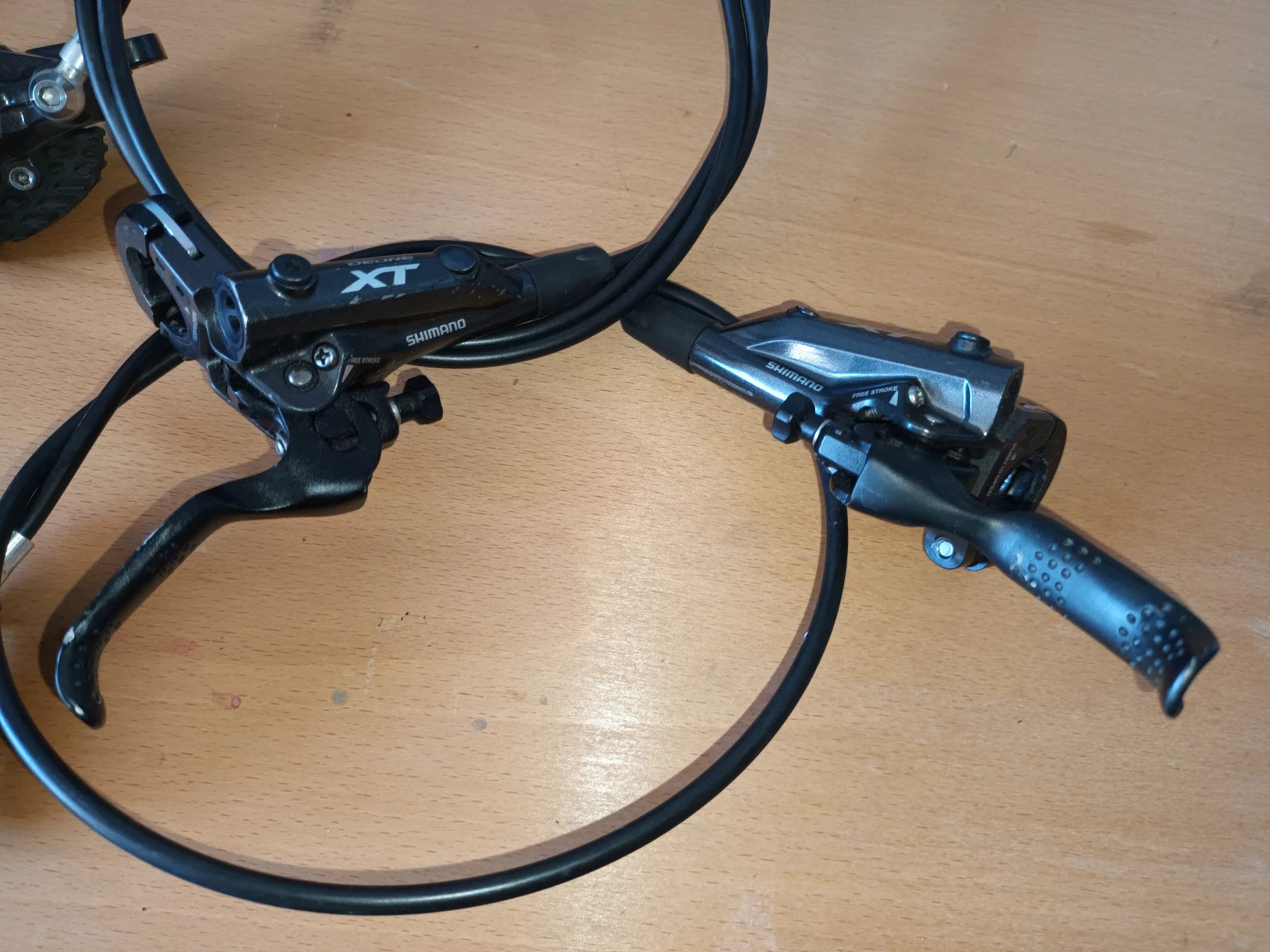 1. Set frane Shimano XT M8000