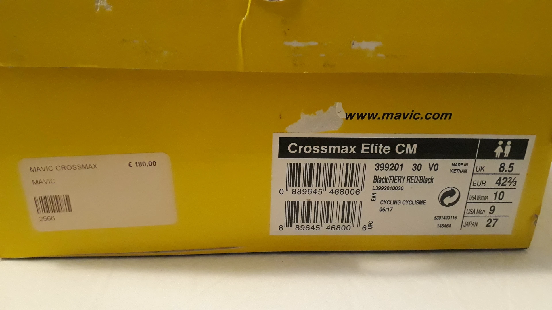 1. Mavic Crossmax Elite CM 42 2/3, Nou
