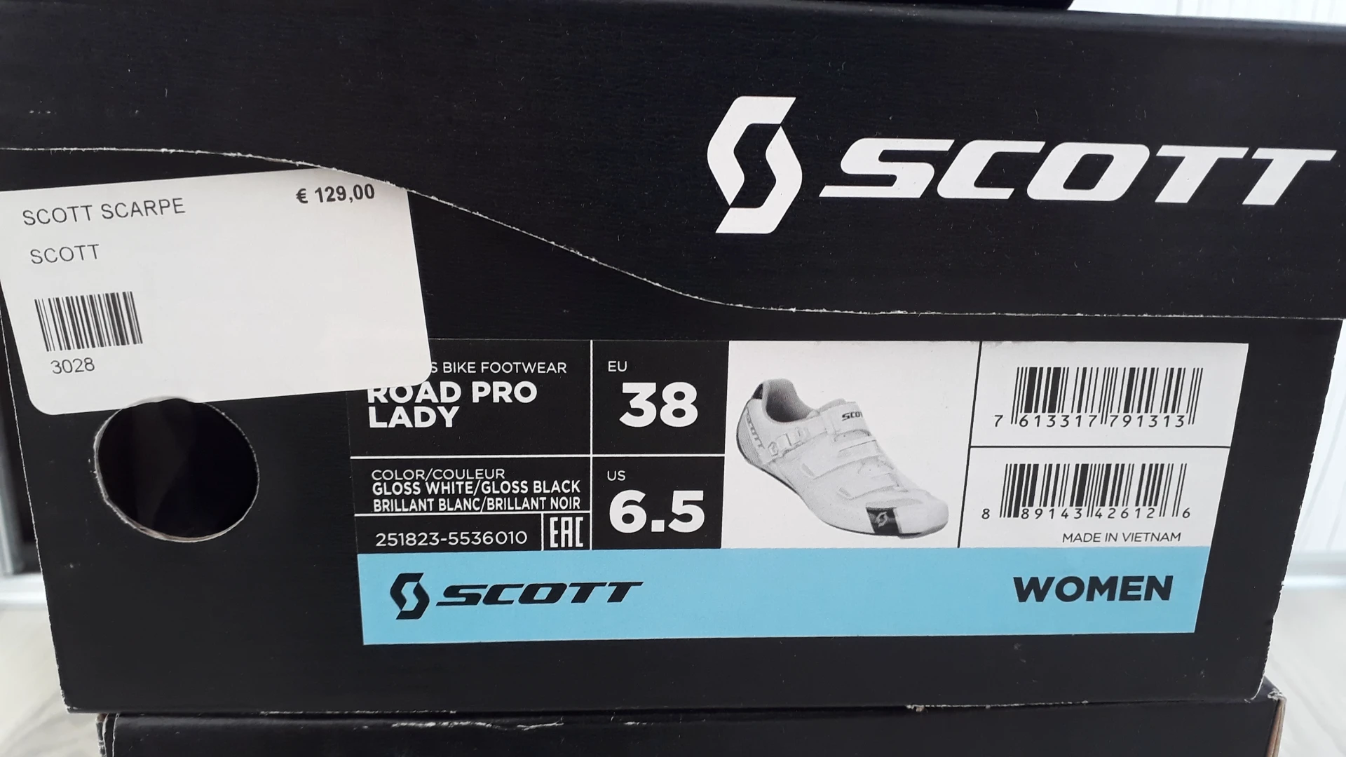1. Pantofi ciclism Scott de dame