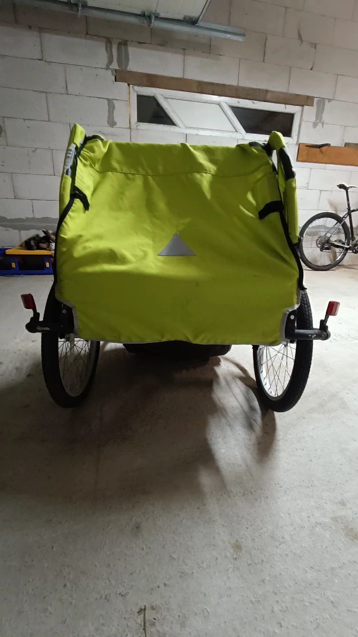 2. Cărucior - remorcă bicicletă A1 adventure