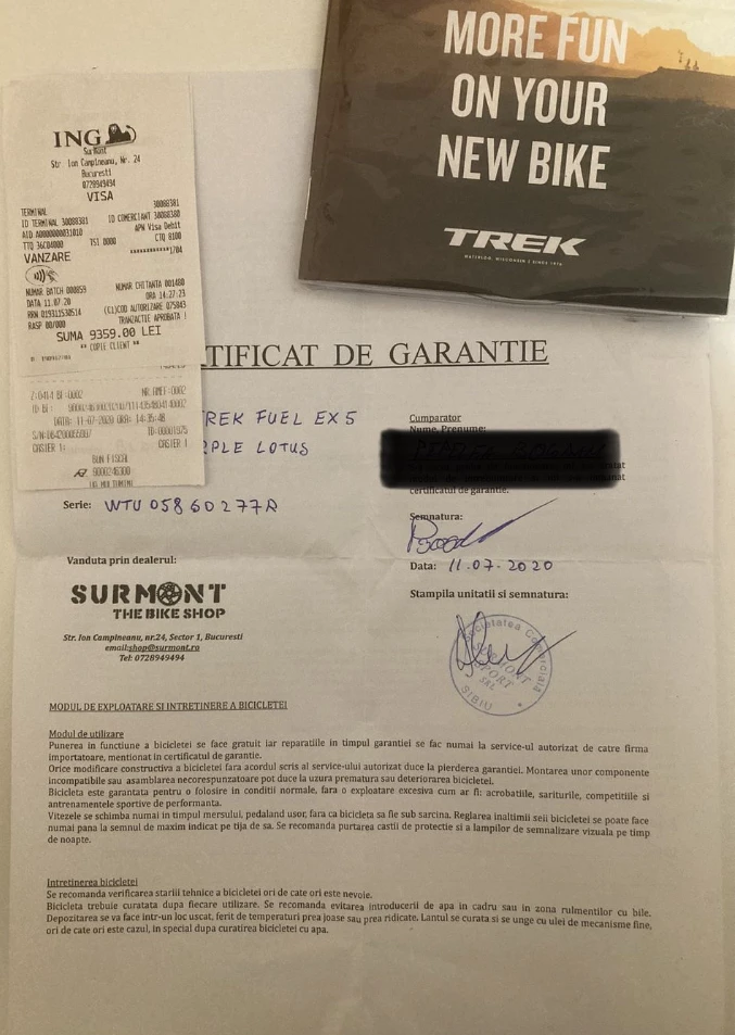 1. Trek Fuel Ex 5