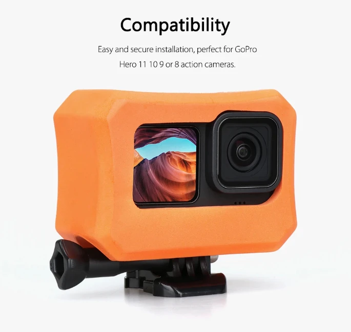 4. Accesorii pt Gopro Hero 9 10 11 12 Carcasa waterproof,Rama,Husa,Set 3 x Folie