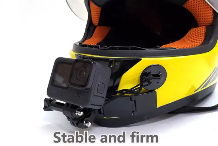 15. Suport a camerelor video la casca full face motocicleta bicicleta downhill fox