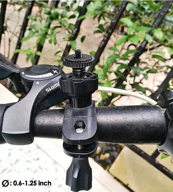 7. Suport pt ghidon bicicleta Furca Tava pt camera GoPro insta360 DJI SJcam
