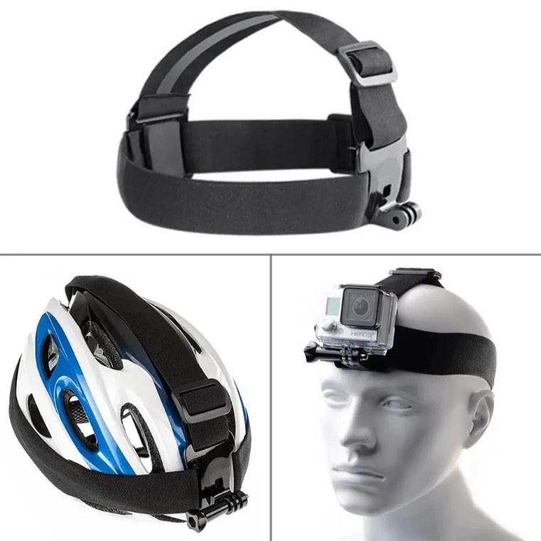 9. Sistem de prindere pe cap Headstrap pt Camera Gopro insta360 DJI Sjcam