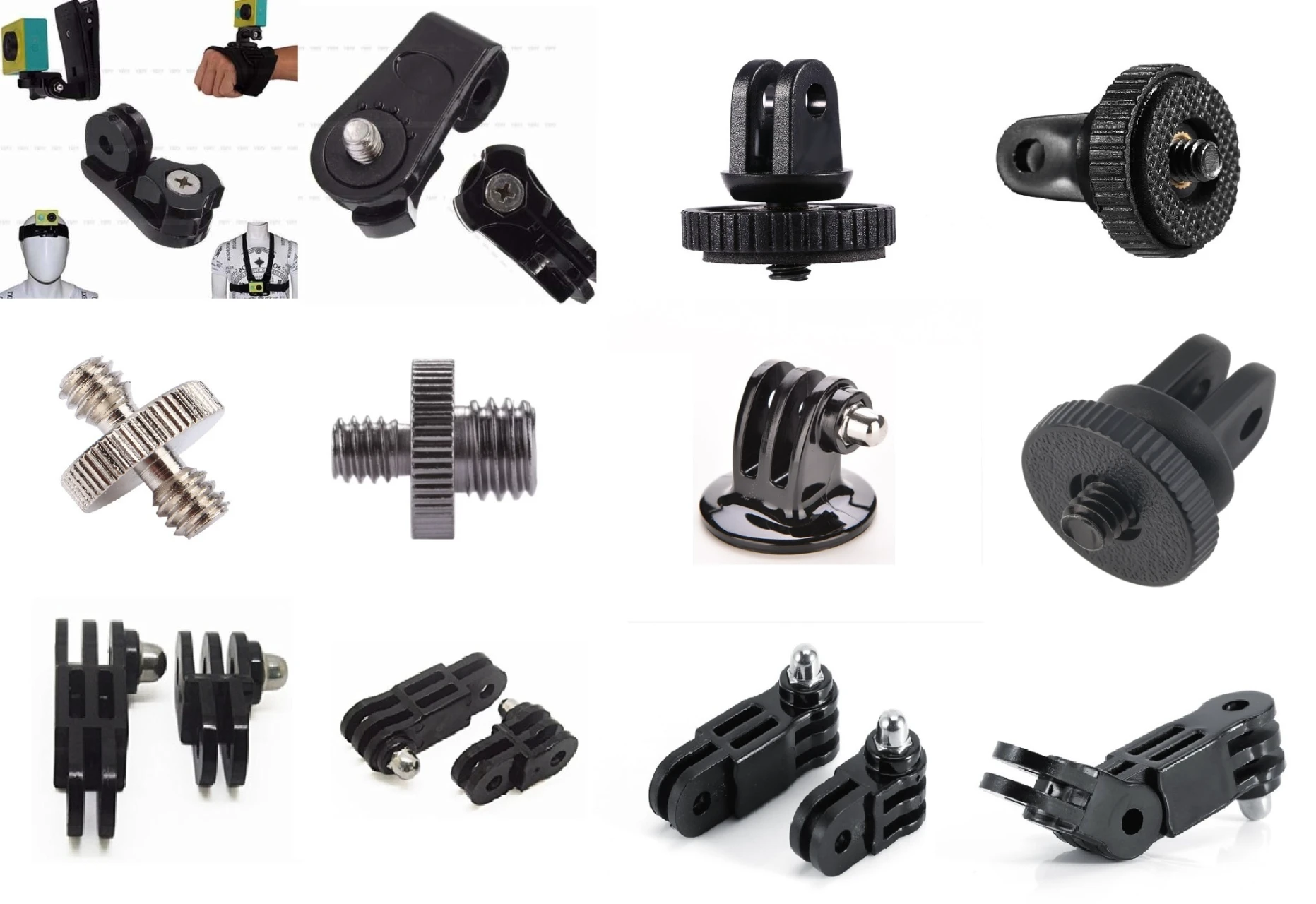 9. Adaptoare extensi pt camera video sport Gopro insta360 DJI Sjcam universal