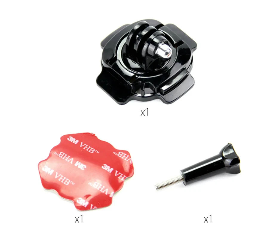 6. Prindere 3M quick-release J-hook pt camera Gopro insta360 DJI SJcam