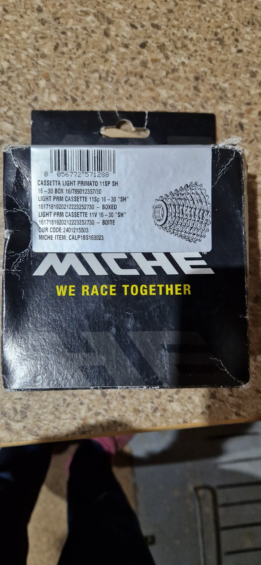 2. MICHE LIGHT PRIMATO SHIMANO 11-SPEED CASSETTE
