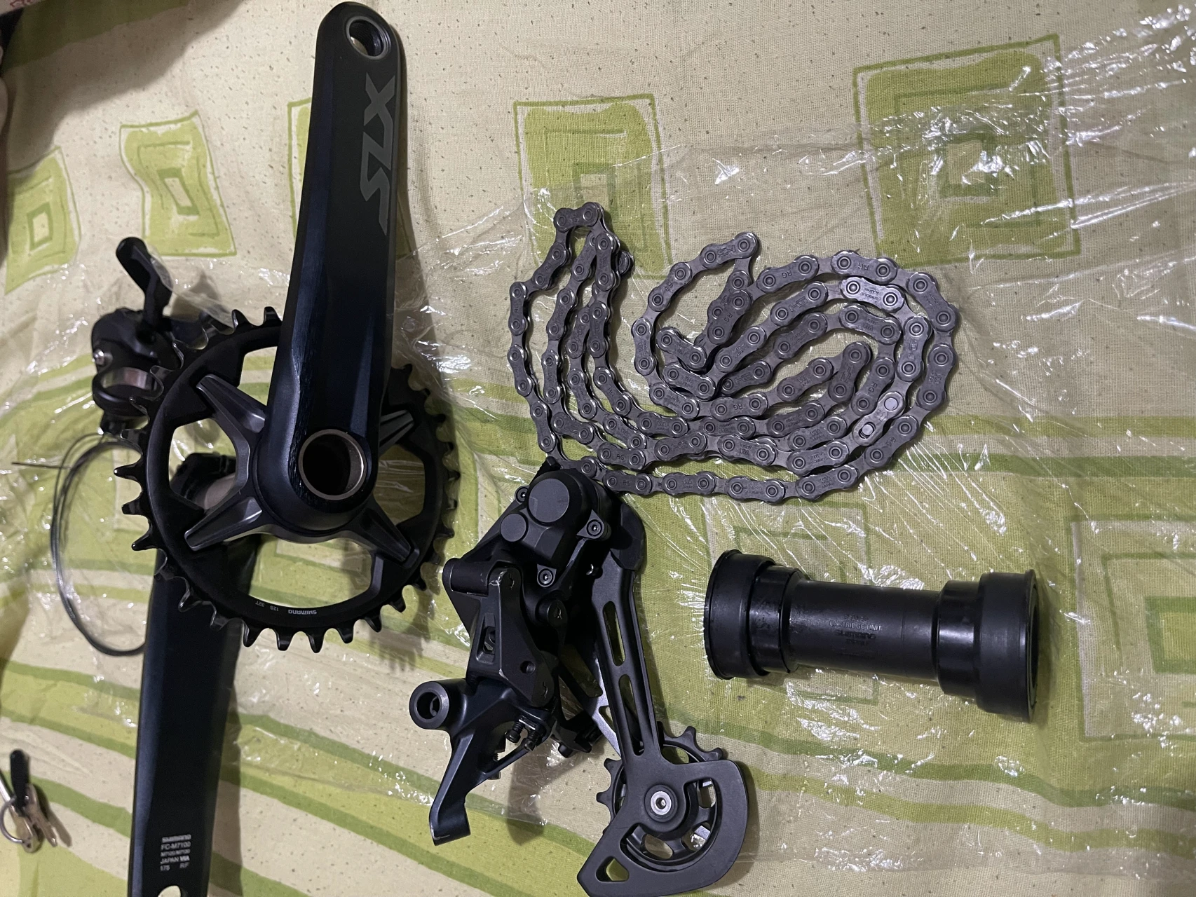 1. Grupset 1x12 Mtb SLX M7100