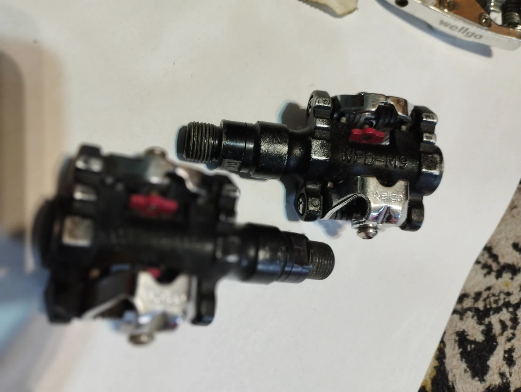 2. Pedale Dura - Ace, Wellgo wpd m9, R2