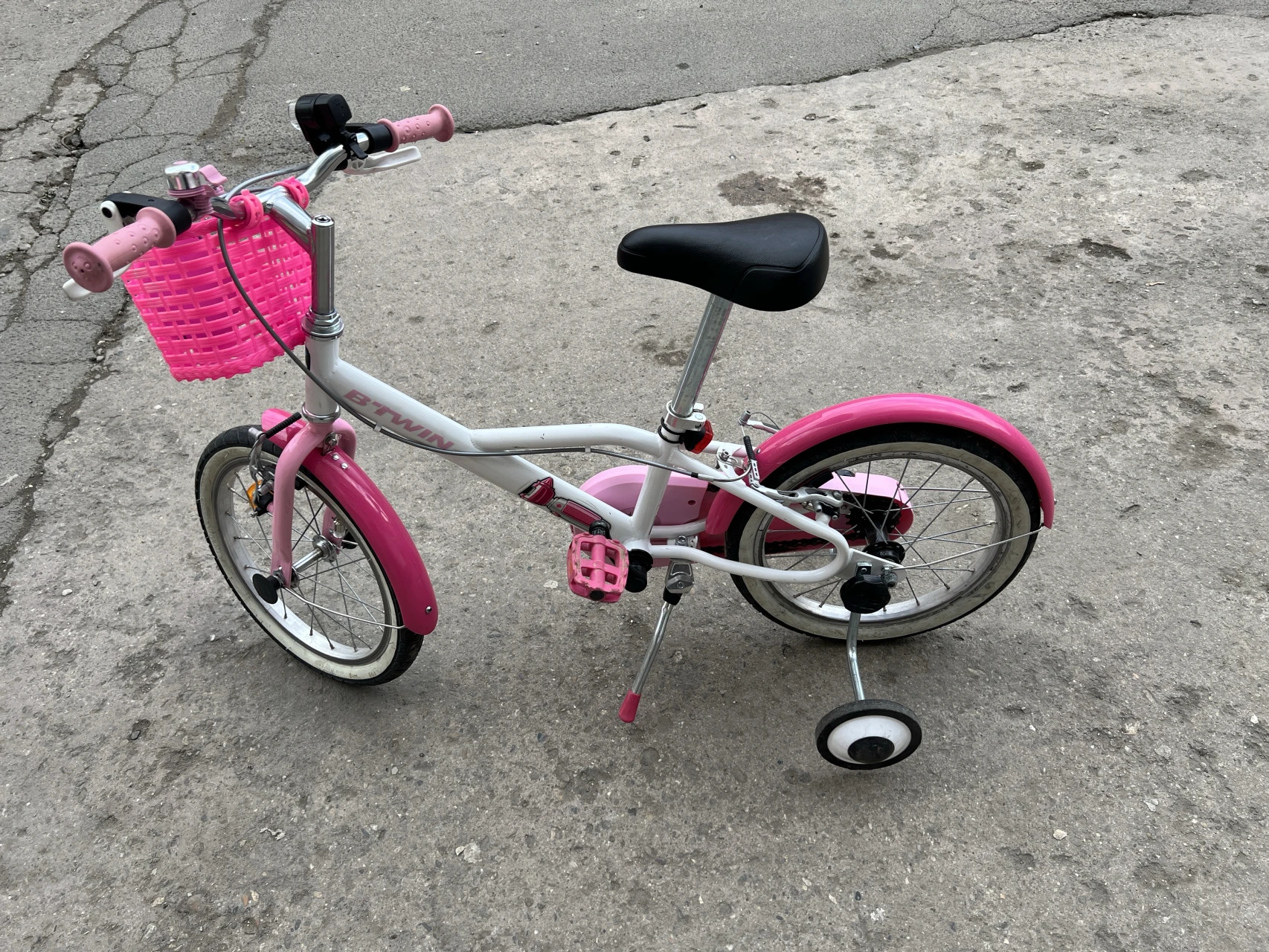 2. Bicicletă BTWIN 16'' 500 DOCTOGIRL